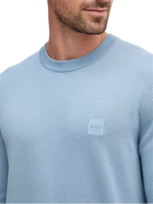 Maglioncino in cotone e cashmere Boss Orange | 50527583451